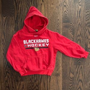 Reebok Kids Red Chicago Blackhawks Hoodie
